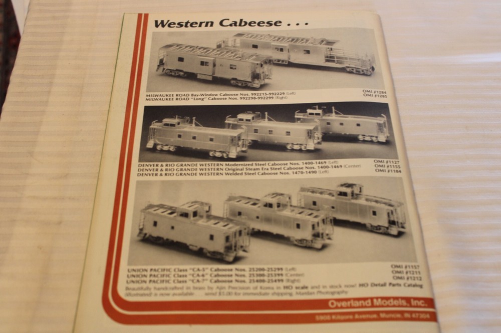 Model Railroading Magazine, October 1990 Issue