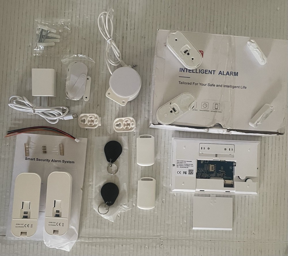 Wireless Smart Home Security Alarm System with RFID