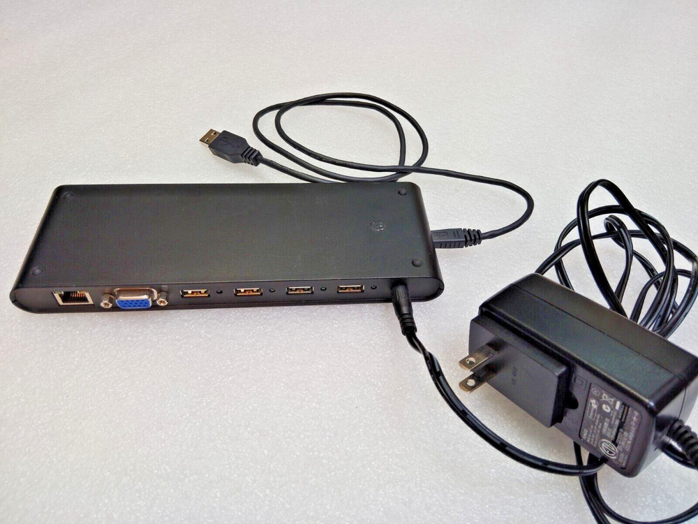 StarTech.com USBVGADOCK2 Universal Laptop  Docking Station W/ Adapter -VGA Audio