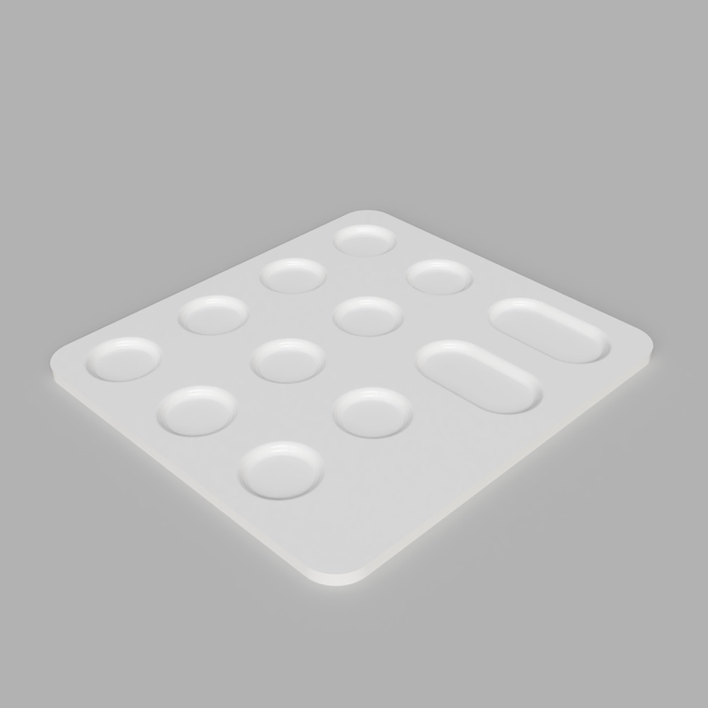 Blood Typing Plate – Practical Testing for Educational & Laboratory Use