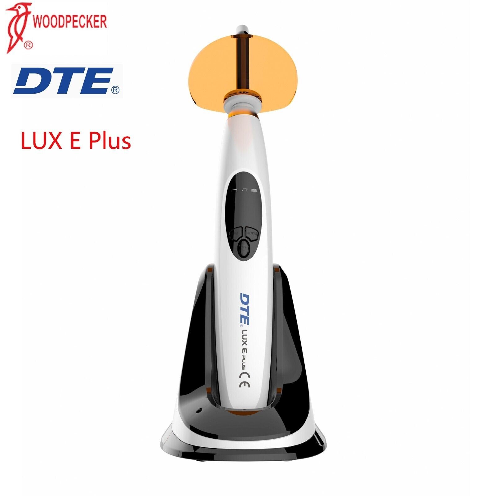 Woodpecker DTE LUX E Plus Dental Wireless LED Curing Light Lamp Wide Spectrum
