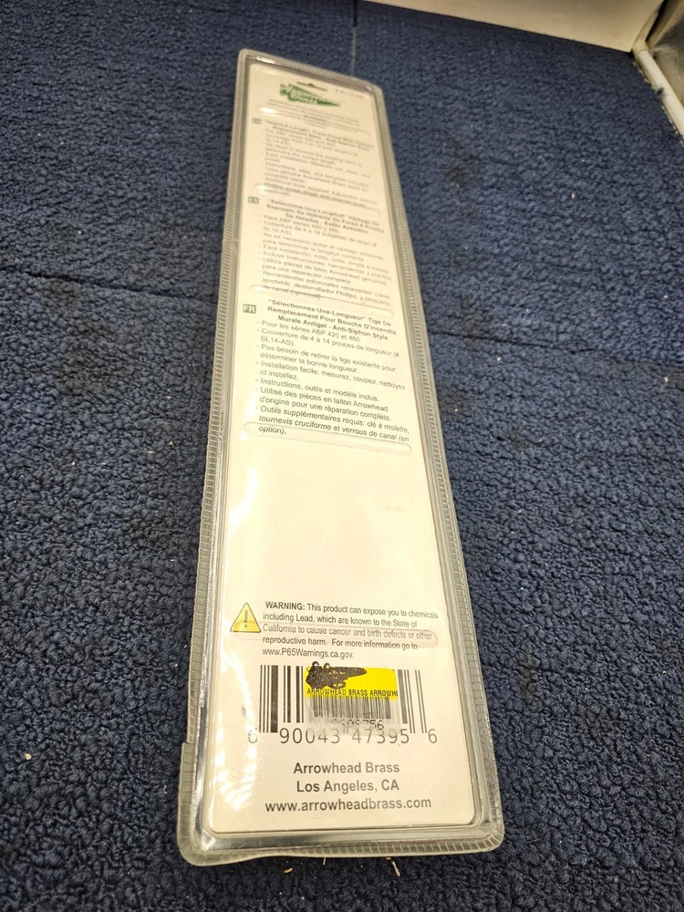 Arrowhead Brass SL14-AS Select-A-Length Replacement Stem