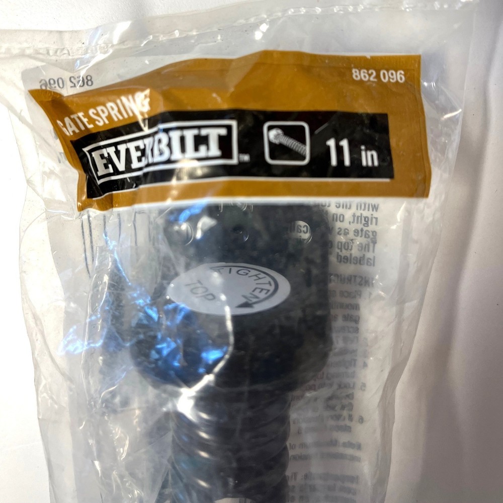 Everbilt Black Gate Spring 11" #862096