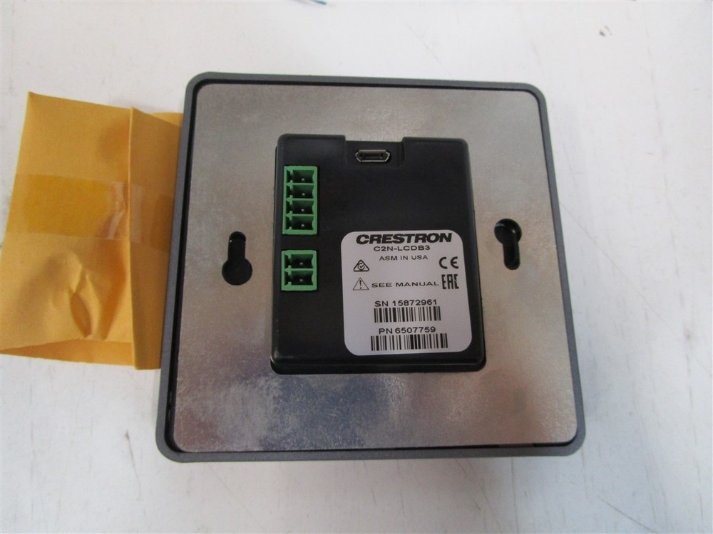 CRESTRON 6507759 C2N-LCDB3 LCD Keypad NEW OB