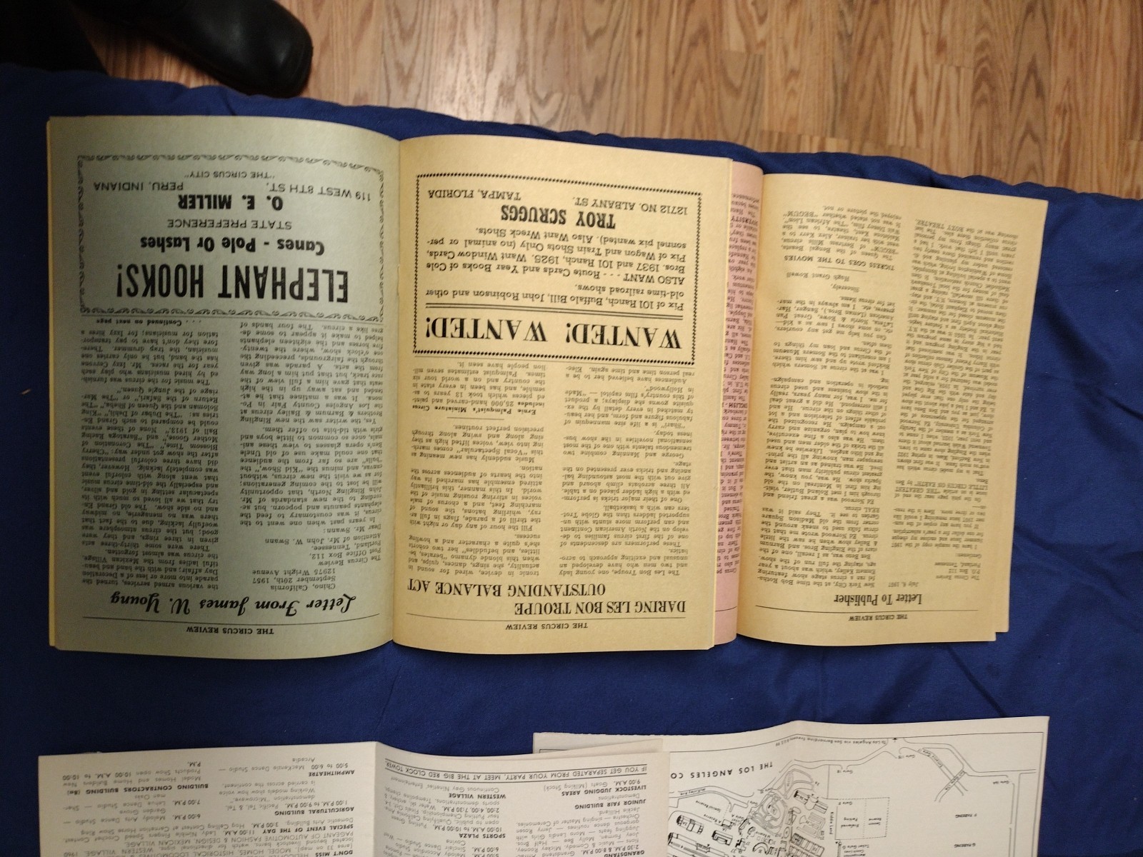 Lot#13 Ringling Bros. B&B Vintage Circus Memorabilia Some Scarce.