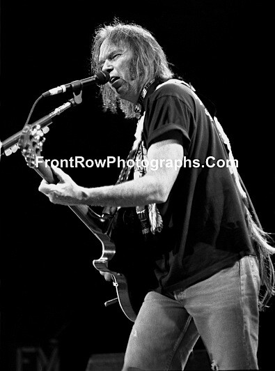 Neil Young - 8x10 BW Photo
