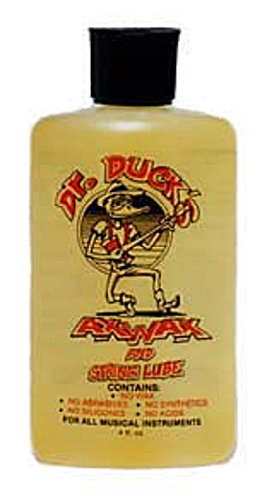 Dr. Duck's Axe Wax and String Lube 4 oz for GUITARS and Stringed Insturments
