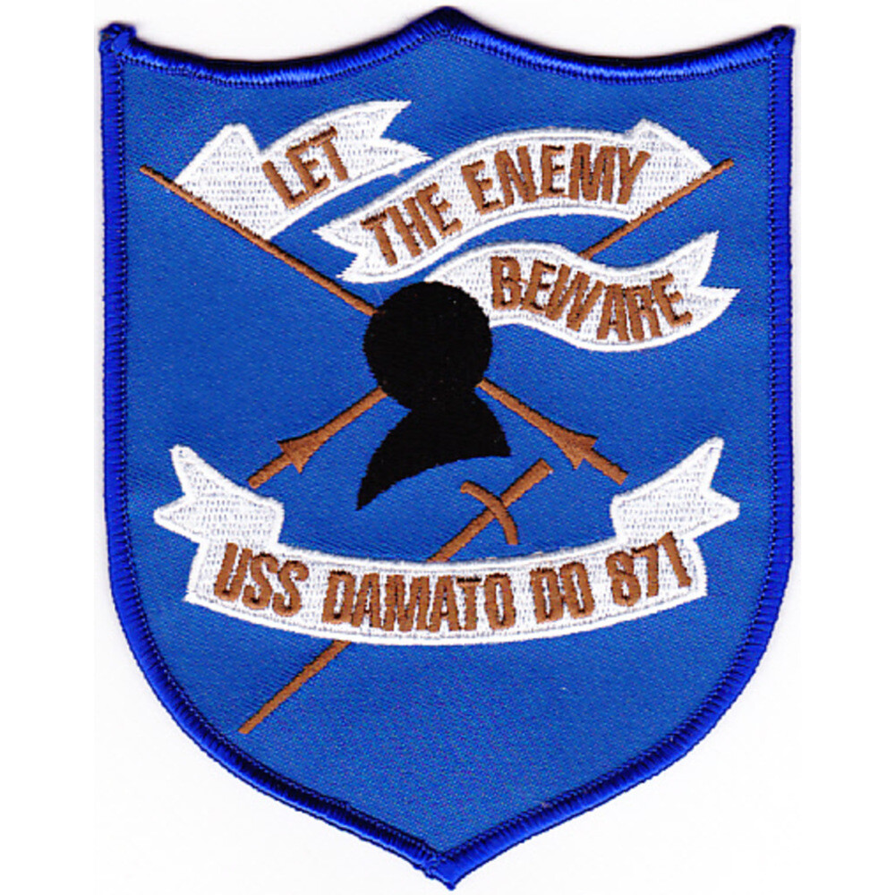 DD-871 USS Damato Patch