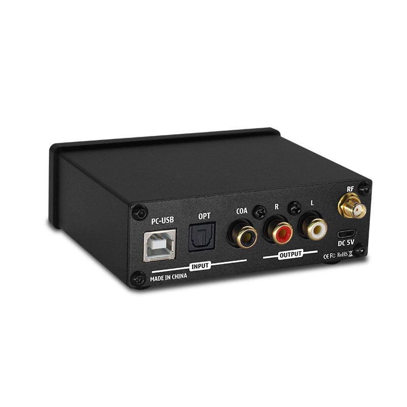 DAC-Q4 Audio Decoder USB Bluetooth5.0 Lossless Preamplifier Headphone Amplifier