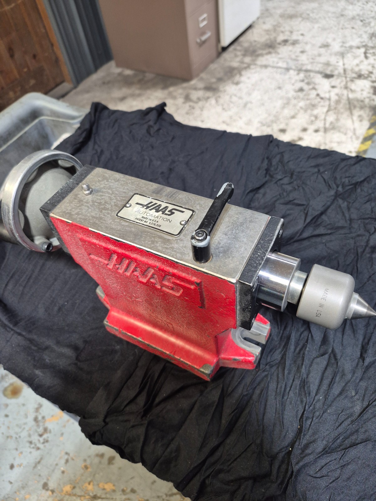 HAAS HRT 160 TAILSTOCK 5" CENTER HEIGHT For Rotary Indexer CNC Mill USA