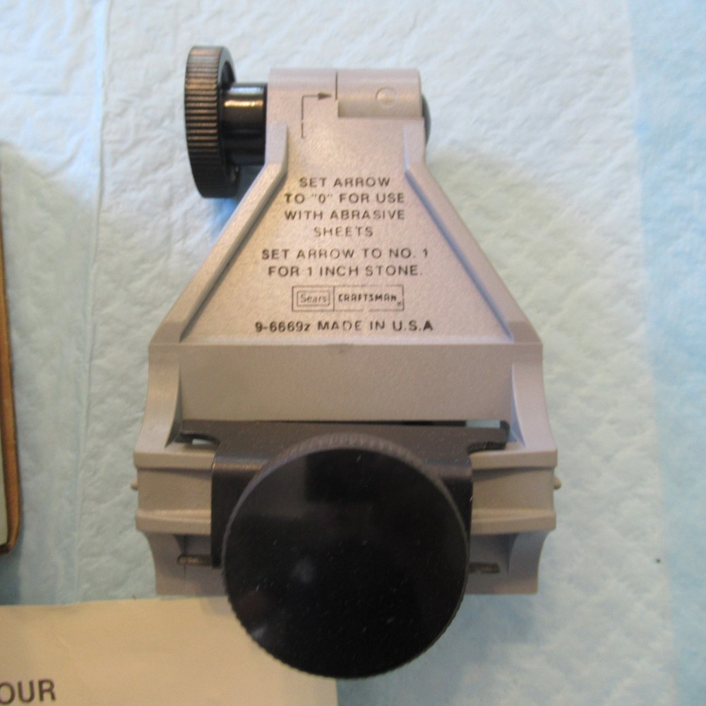 VINTAGE SEARS ROEBUCK CRAFTSMAN CHISEL & PLANE SHARPENER #9-6669