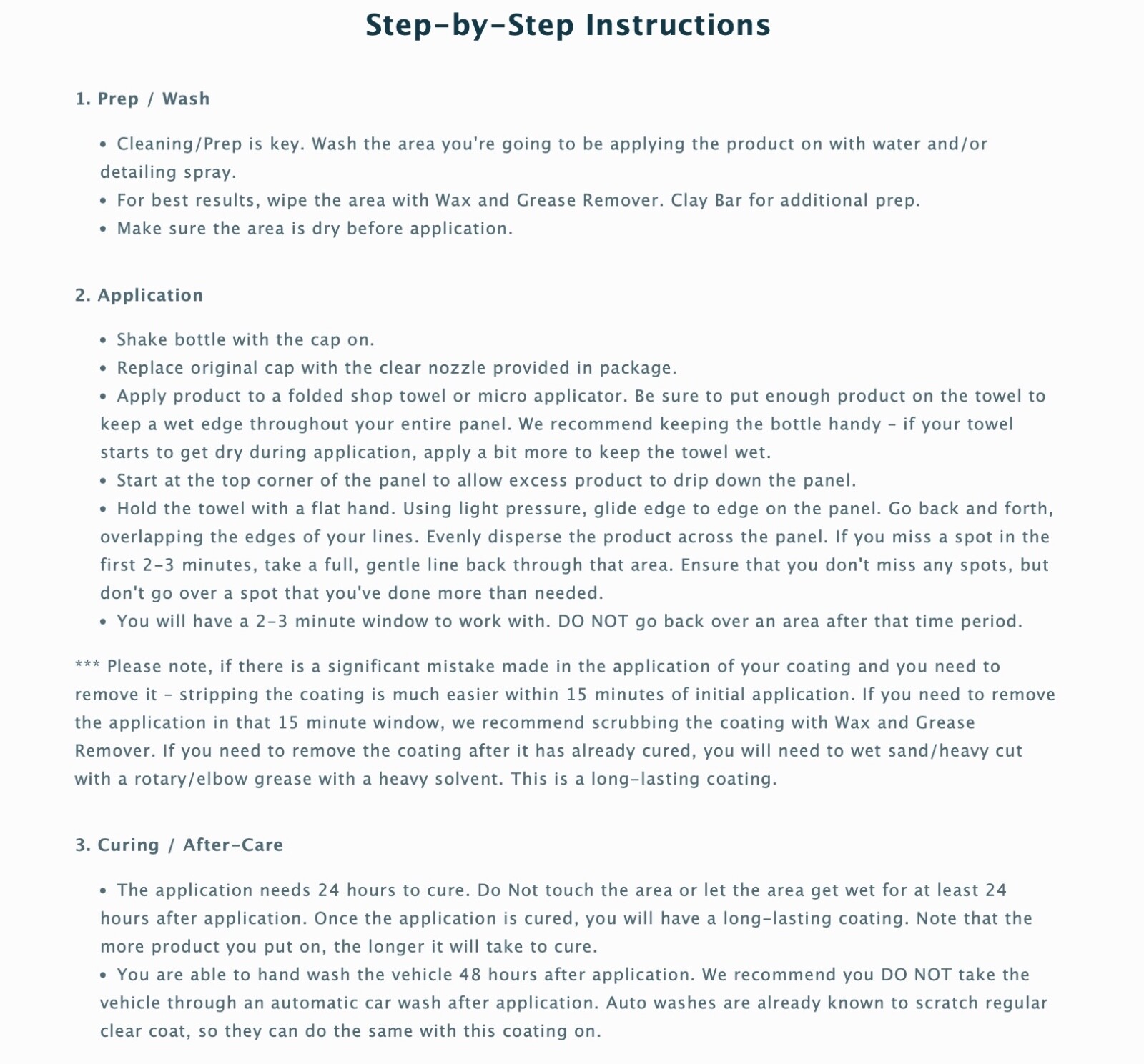 Shiny Car Stuff Clear Coat