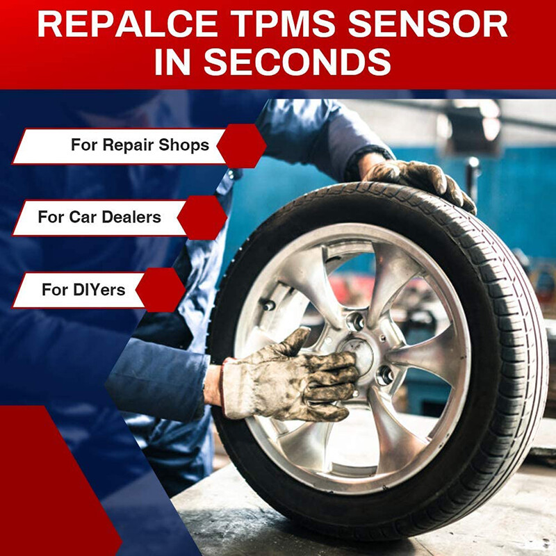 4pcs Autel TPMS MX-Sensor 315&433MHz Programmable Universal Tire Pressure Sensor