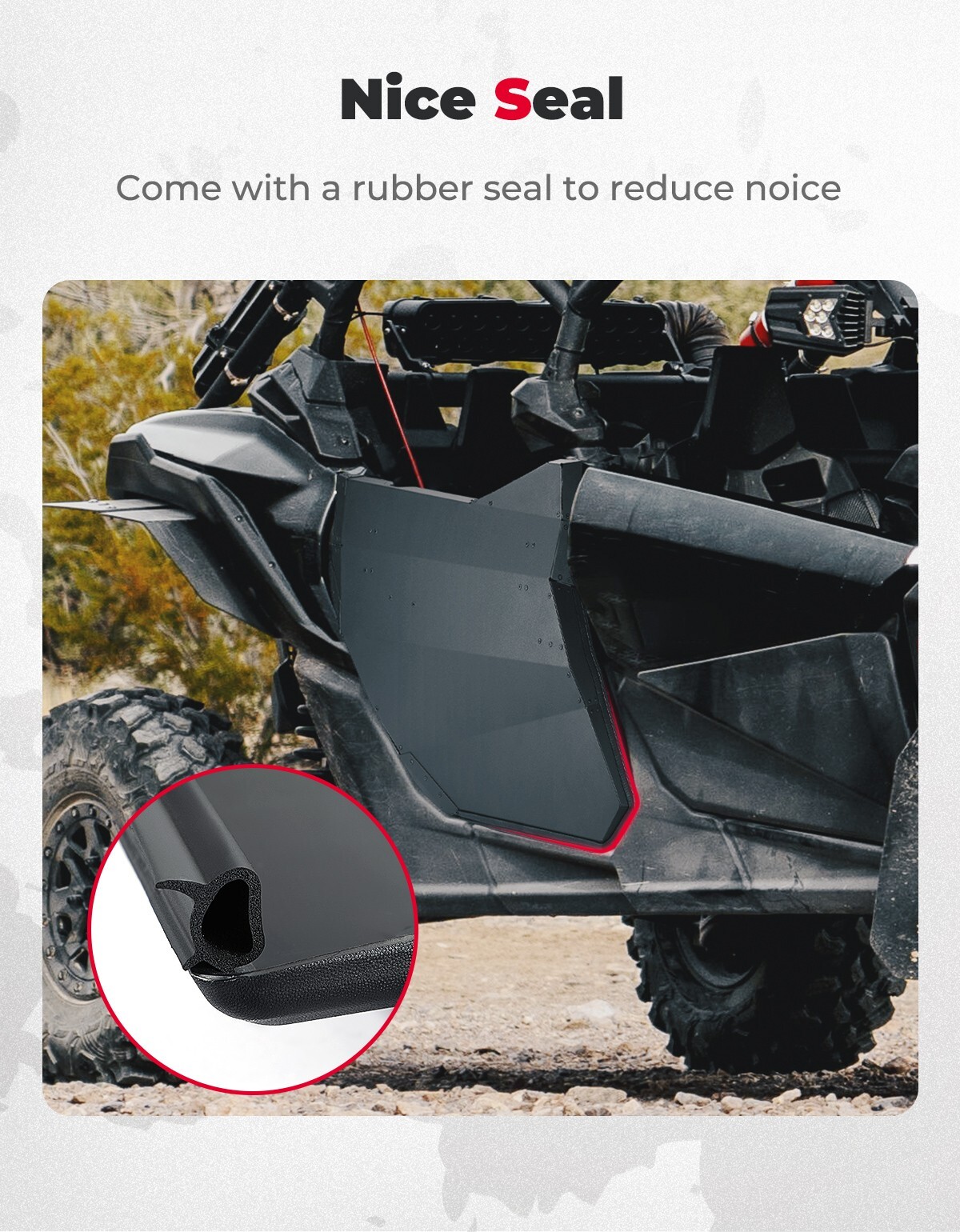 Heavy Duty Aluminum Full Doors for Can-Am X3 MAX Turbo R RR 2017-2025 4 Seat