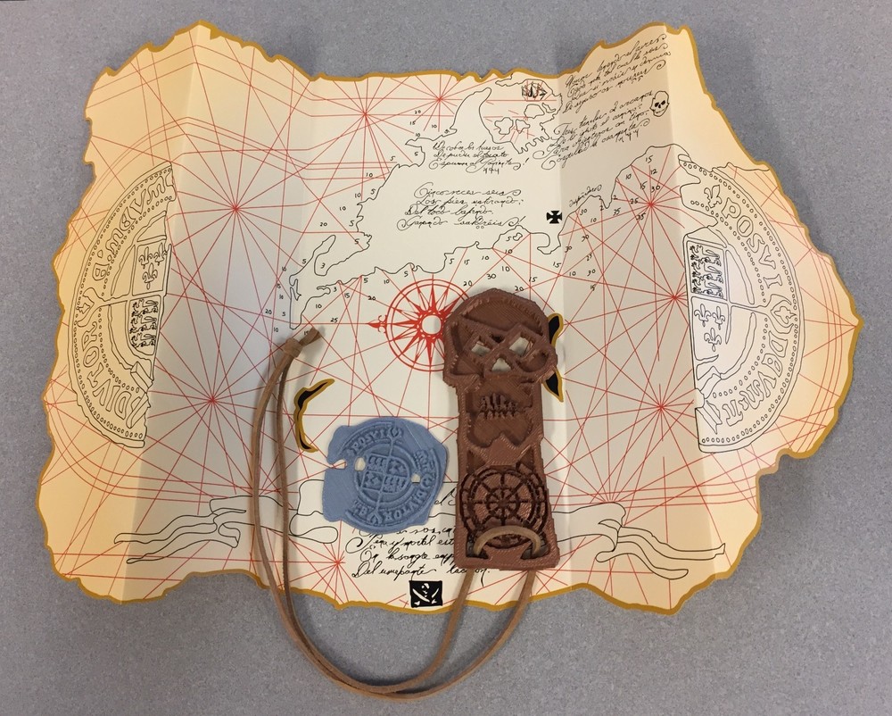 Goonies Map Playset, Copper Bones, Doubloon