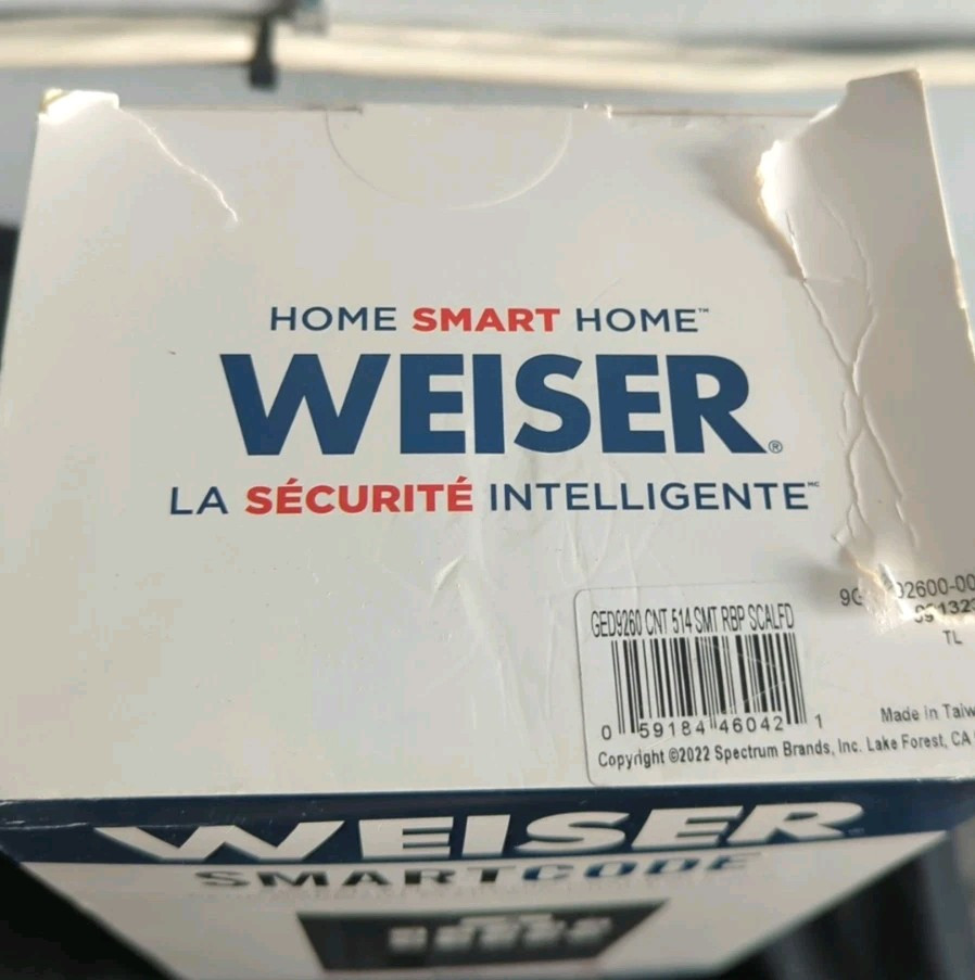 SmartCode Electronic Keypad Deadbolt - Matte Black