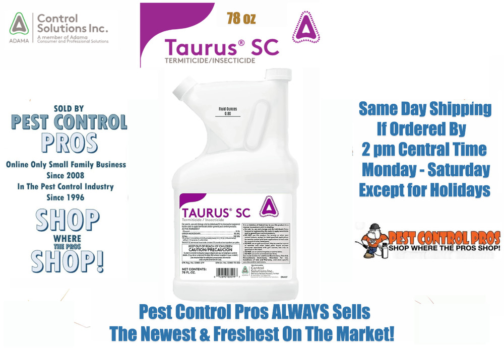 78 oz Taurus SC Termite Ant CONTROL Insectide Generic Termidor PRIORITY SHIPPING