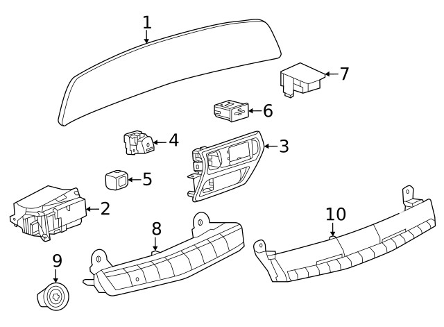 Genuine GM Temp Control 85669395