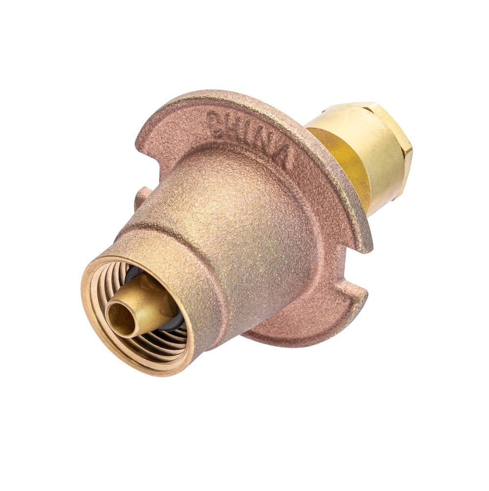 3-Pack Orbit 54070 Brass Pop-Up Flush Head Sprinkler with Full Pattern Gray