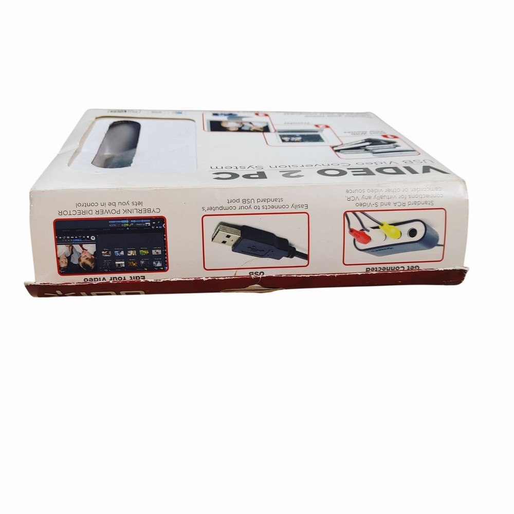 Video 2 PC USB Video Conversion System Cables Software Mac PC Compatible YouTube