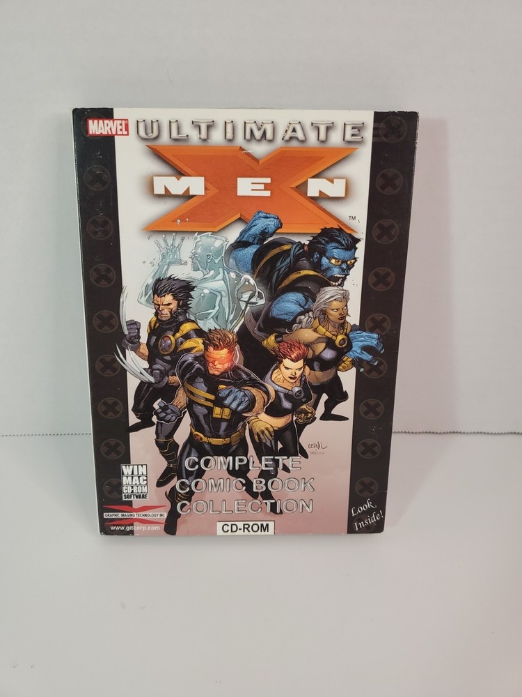X men Ultimate Complete Comic Book Collection CD-ROM