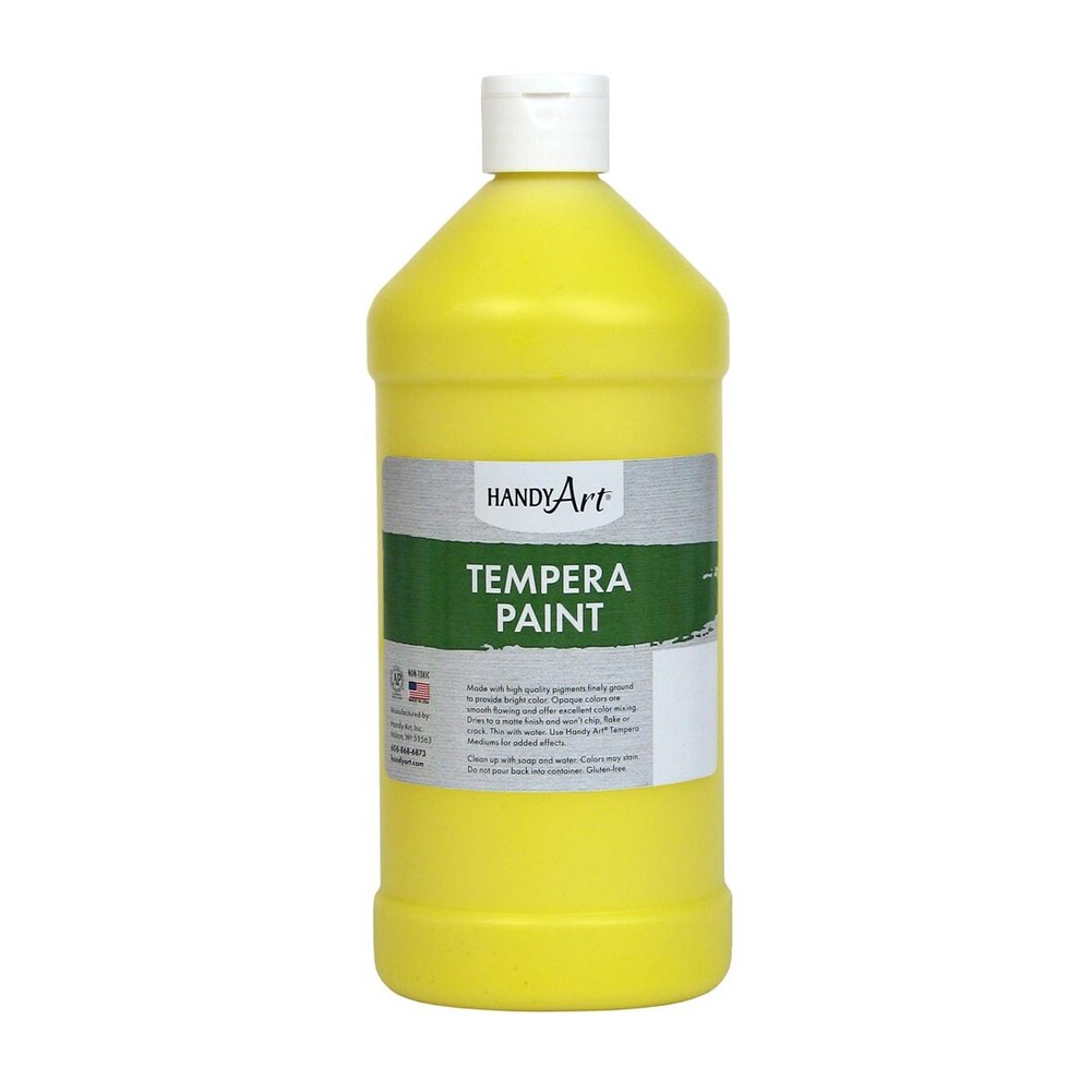 Handy Art Tempera Quart Yellow
