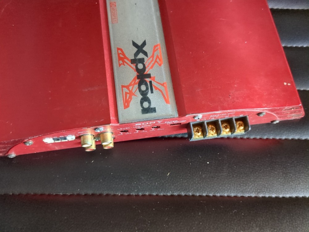 Sony XM-552HX amplifier old school