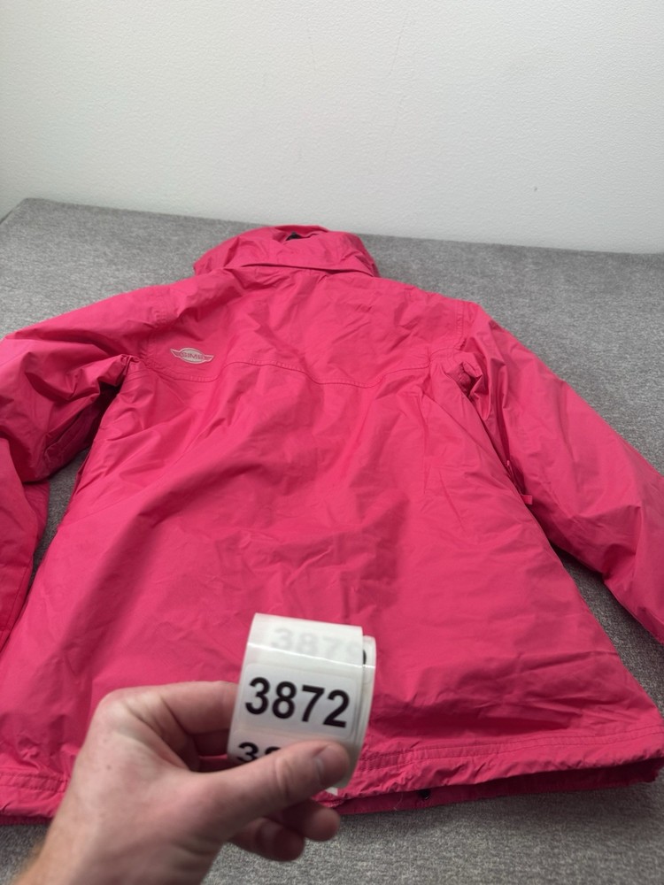 Sims Pink Vented Snowboarding Ski Jacket Women’s Medium Hooded