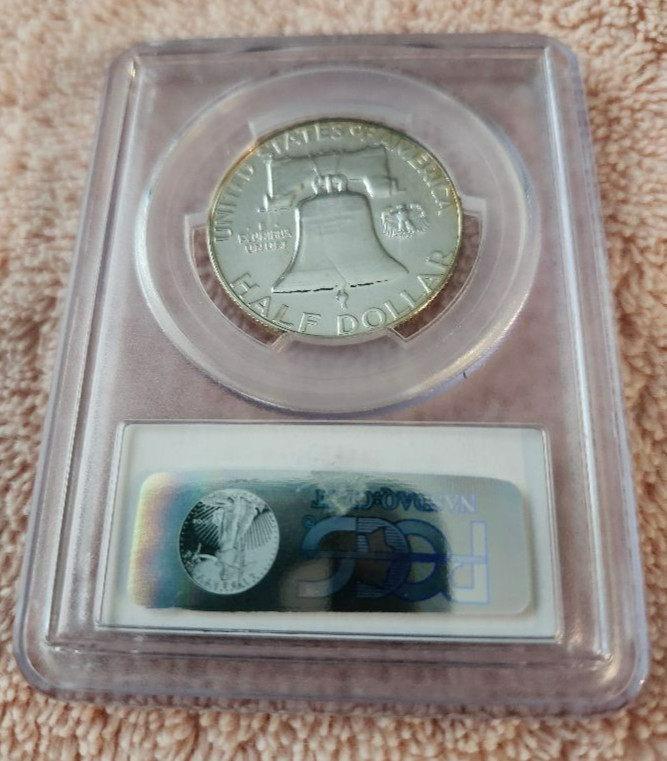 1957 Benjamin Franklin Half Dollar PCGS PR66