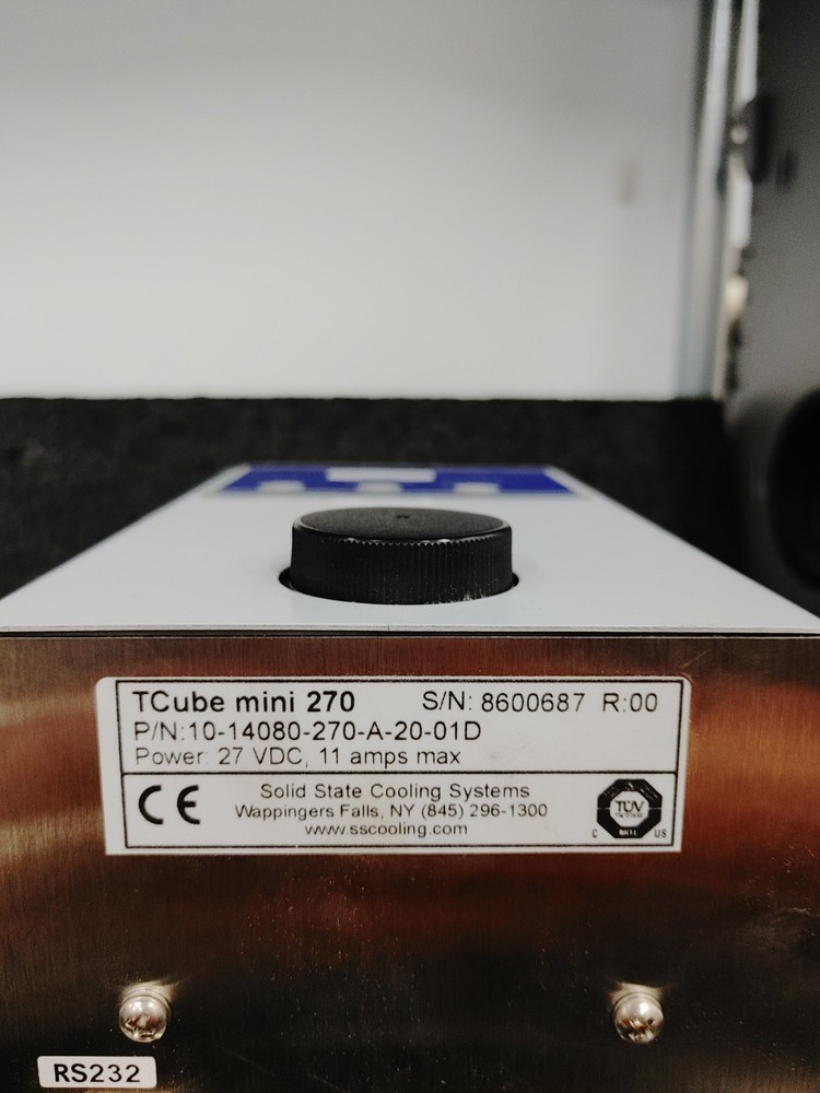 SOLID STATE COOLING SYSTEM TCube Mini 270 Recirculating Chiller