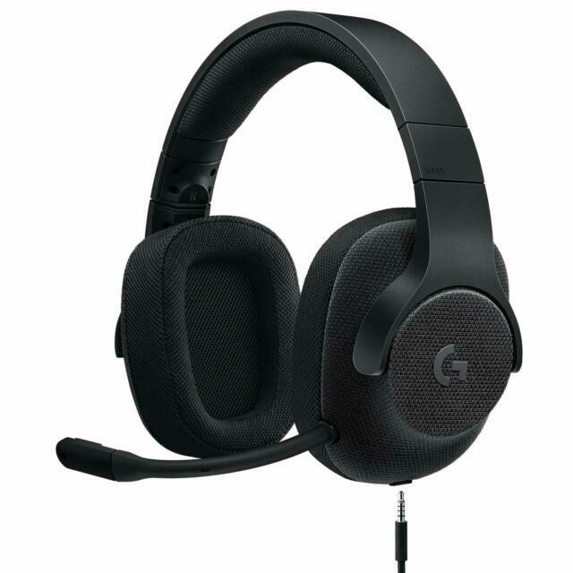 Logitech G433 7.1 Wired Gaming Headset – Triple Black