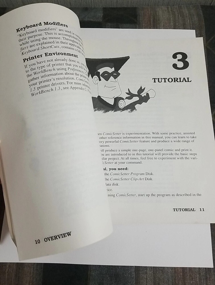 Gold Disk Comic Setter Users Guide 1988