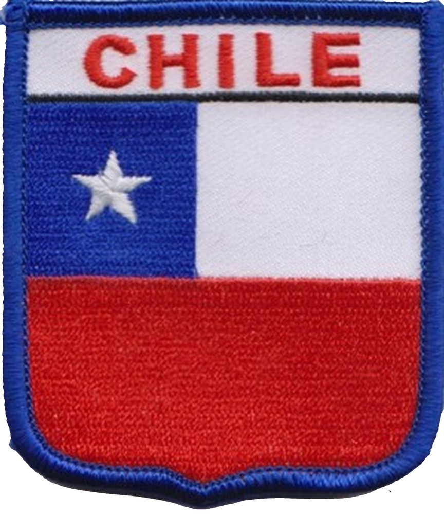 Chile Embroidered Patch