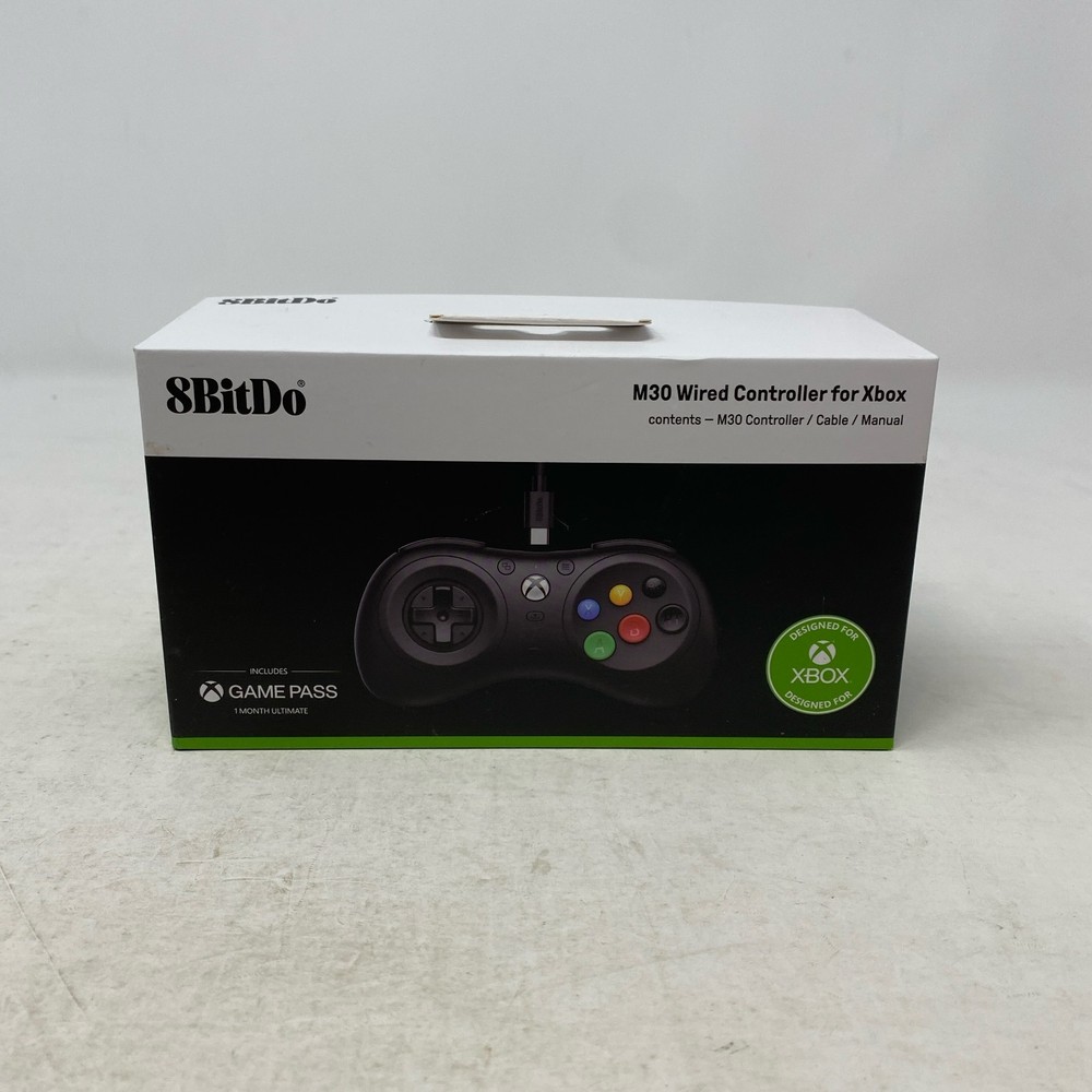 8BitDo M30 Wired Controller for Xbox Series X|S - Black
