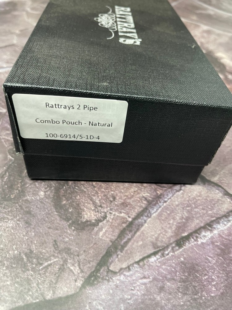 Rattray's 2 Pipe Combo Pouch - Natural