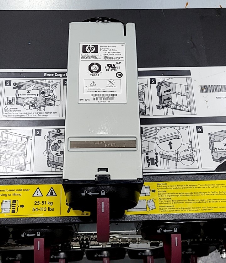 HP AD361C BladeSystem C7000 Blade Server Enclosure SEE NOTES