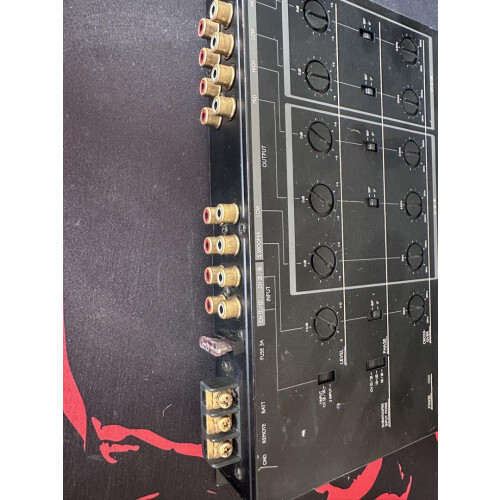 ALPINE Active Dividing Network 3672 Equalizer 6ch Vintage Used From Japan