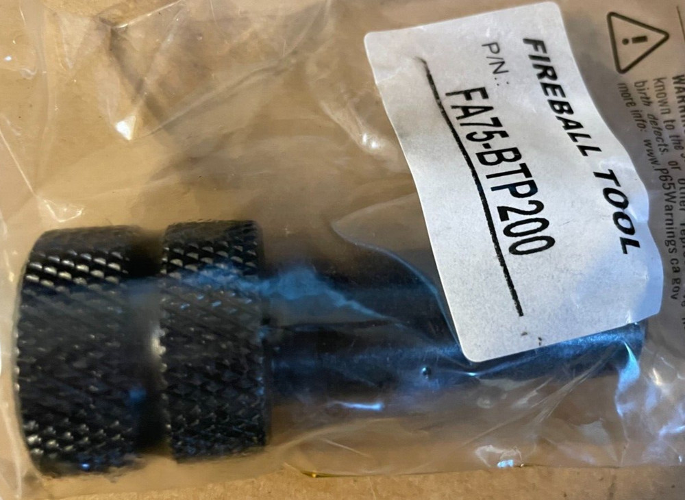 Fireball Tool Alignment Bolt, Standard Length 3/4" FA75-BTP200