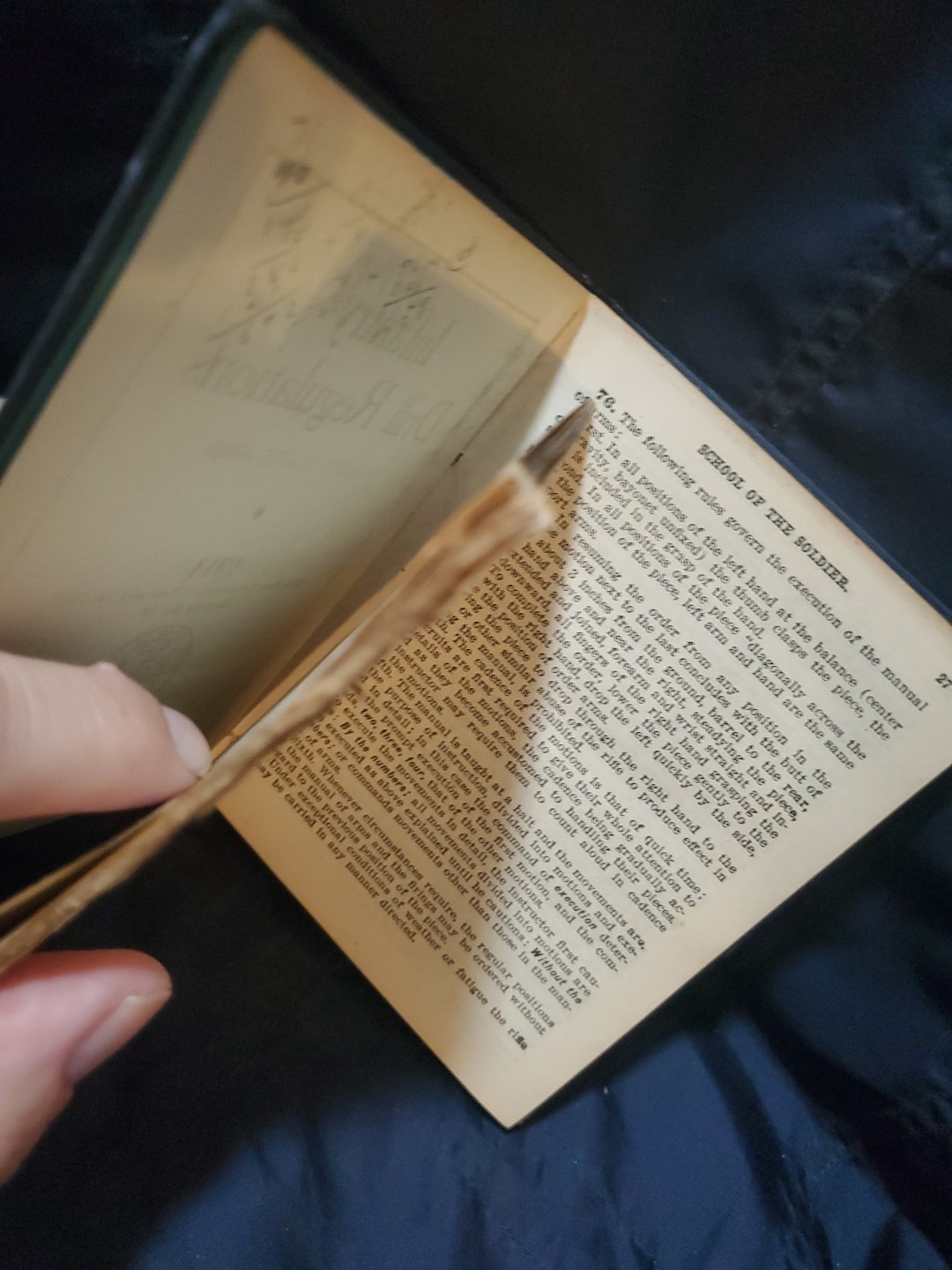 INFANTRY DRILL REGULATIONS United States Army 1911 Inscribed Illustrated WWI