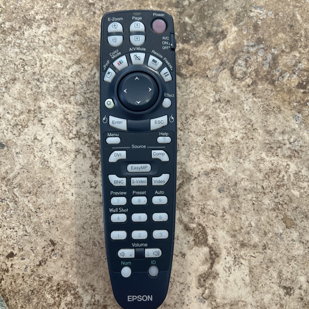 Genuine Epson 125061000 Projector Remote Control - Tested Working