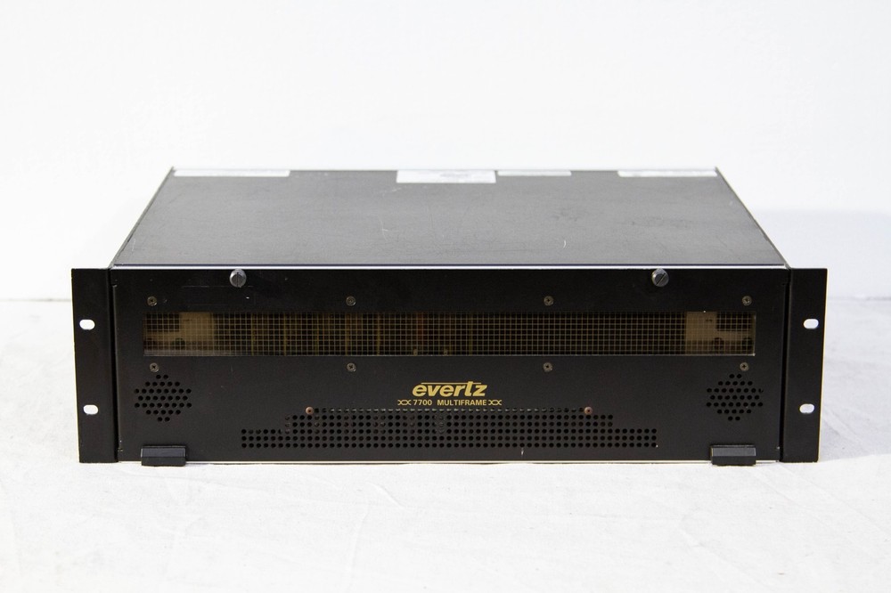 Evertz 7700FR-C Multi Frame Smart Bypass Protection Router