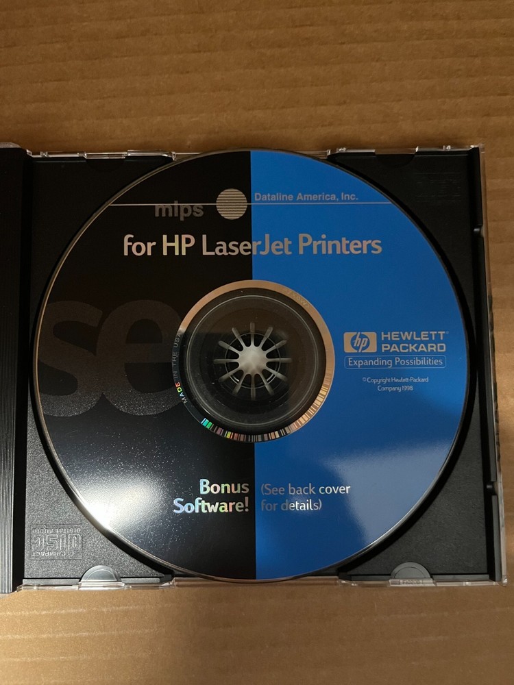 MLPS for HP LaserJet Printers - Bonus Software CD-ROM