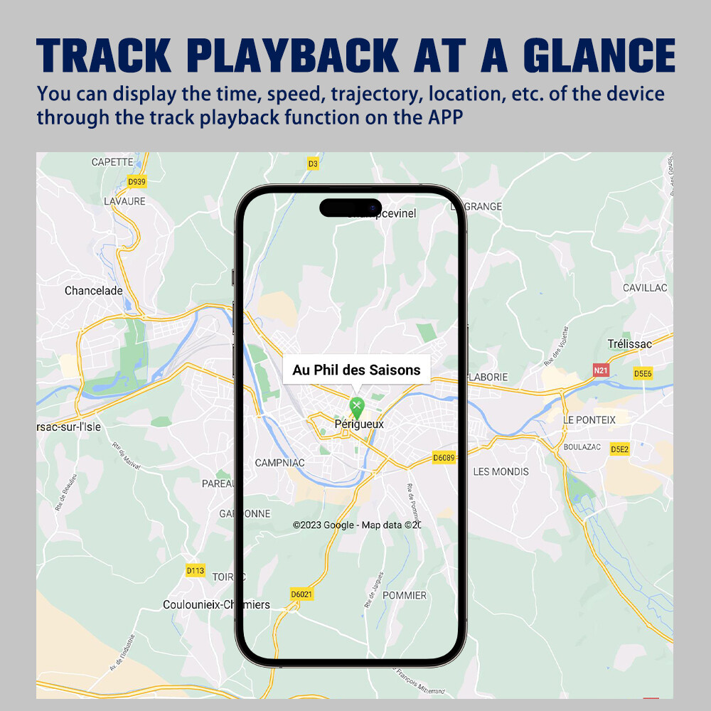 Vehicle GPS Tracker 4G Tracking Device Real Time Support Remote Fuel Cut-Off
