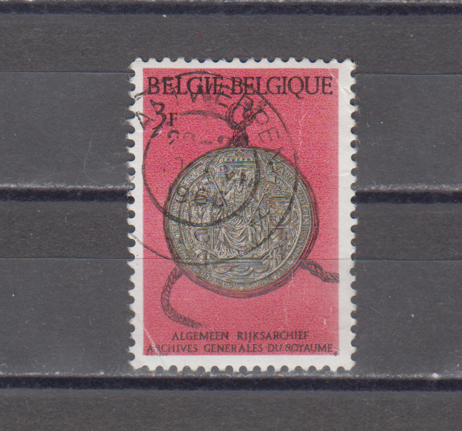 BELGIUM :  1966 - USED  - SCOTT # 667
