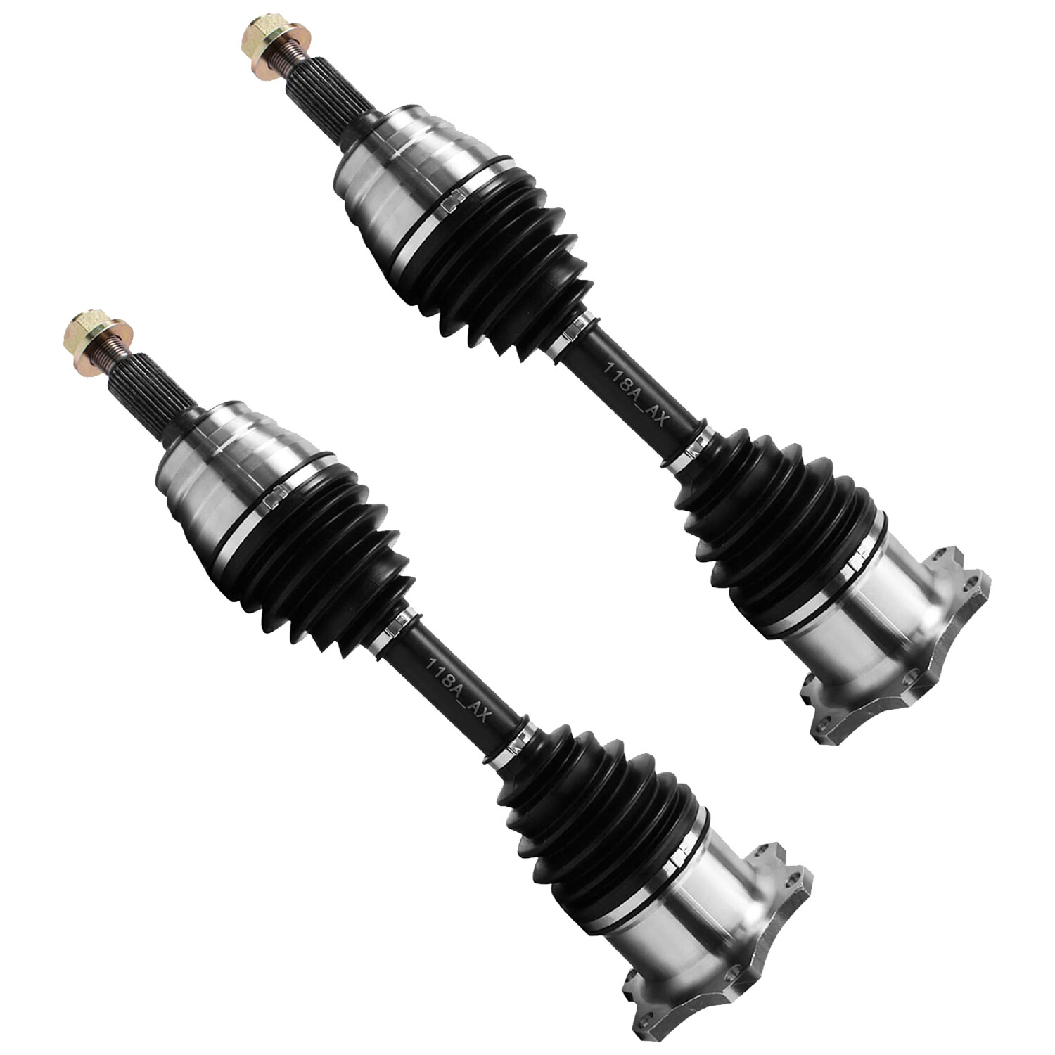 21pc Front Wheel Hub Bearing CV Axle Shock for Chevy GMC Trucks 4x4 ABS 8-Lug