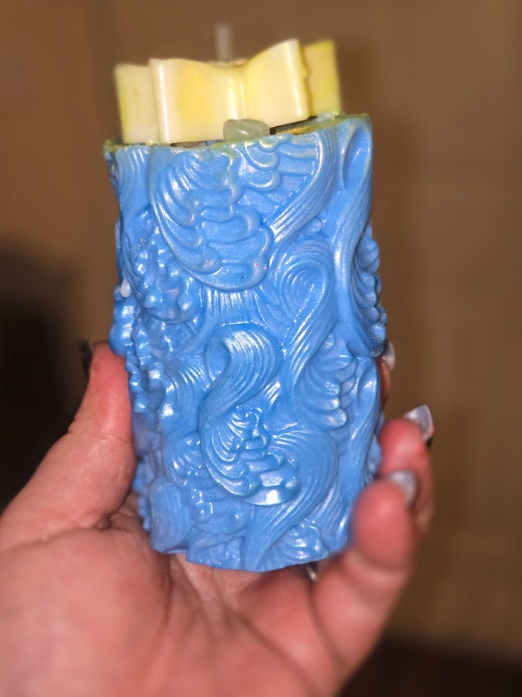 LARGE CUSTOM ALTER CANDLE FOR POSEIDON