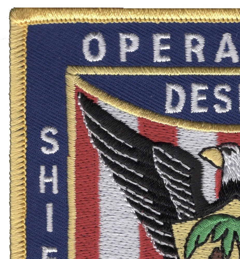 BB-63 USS Missouri Operation Desert Storm and Desert Shield Patch