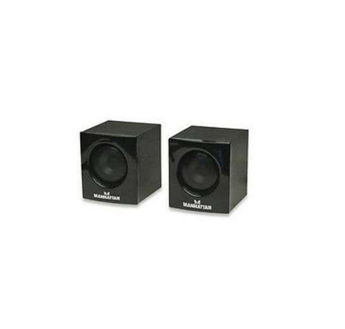 USB Speaker System, 2700 Series, 3 W x 2, Manhattan 161114