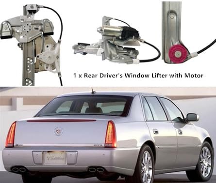Window Regulator W/Motor Fit 2000-2005 DeVille Rear Left Driver Side 741-583