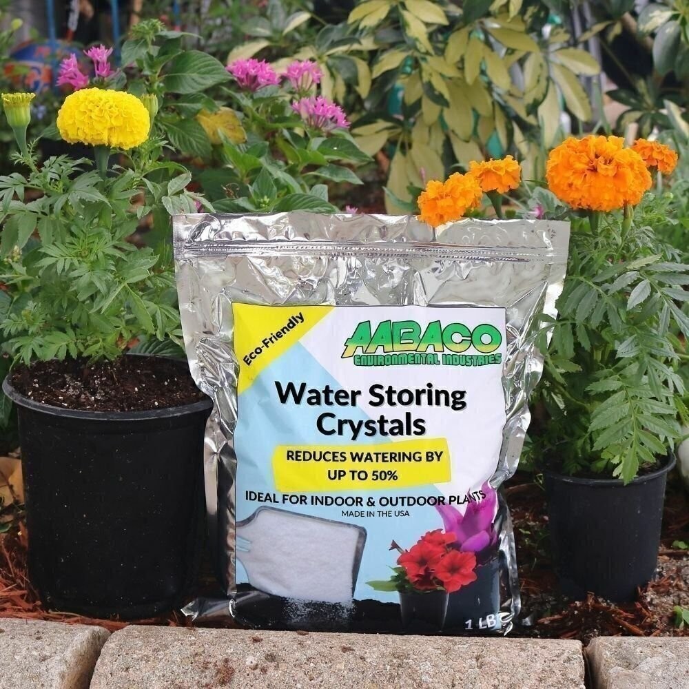 1lb. Water Absorbing Polymer Crystals - Soil Moisture
